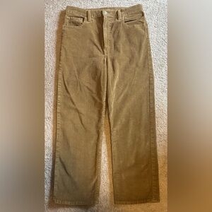 Levi's Women's Straight Leg Corduroy Pants - Brown